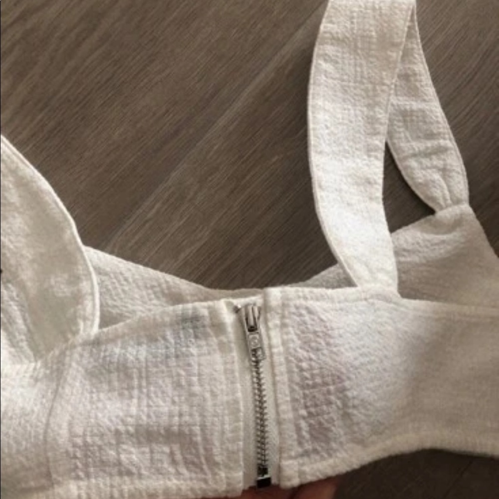 SHEIN white crop top size xs - Picture 11 of 14